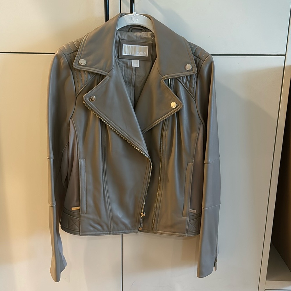 Michael Kors leather jacket